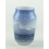 Vase mit Segelschiff mit gutem Wind, Royal Copenhagen Nr. 2842-3604 oder 209