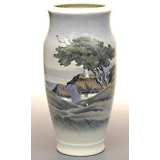 Vase with Landscape, Royal Copenhagen no. 2857-131