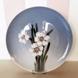 Plate with Flower, White Narcissus, Royal Copenhagen no. 29-1125