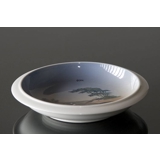 Bowl with Scenery of Old Cottages in Hills, Royal Copenhagen No. 2903-2559