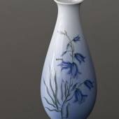 Vase med blå klokkeblomst, Royal Copenhagen Nr. 2918-4055