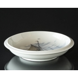 Bowl with seascape, Royal Copenhagen no. 2927-2528