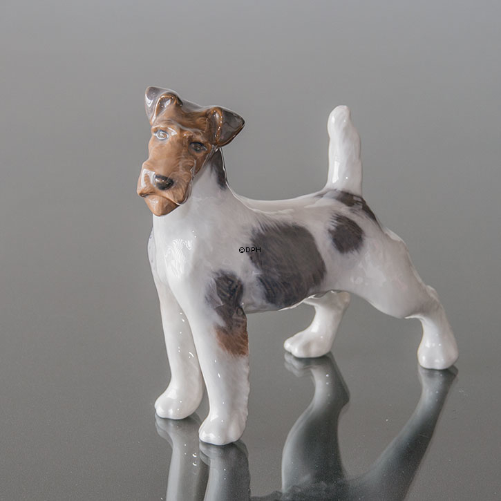 Ruhåret Terrier, Royal Copenhagen hundefigur nr. 2967