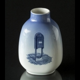 Vase with Postman on bicycle by Royal Copenhagen no. 299011-5582