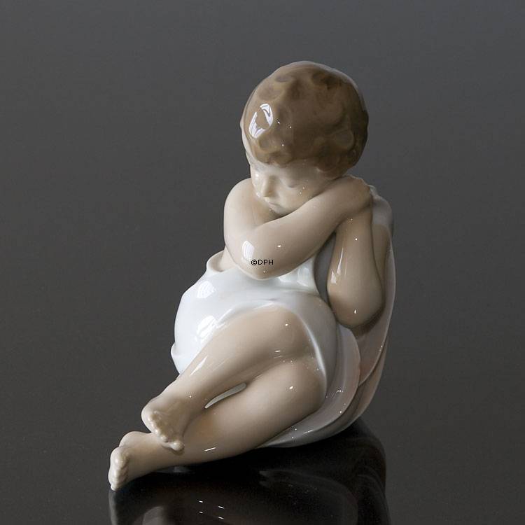 Rosenknop, Royal Copenhagen figur af børn nr. 3009