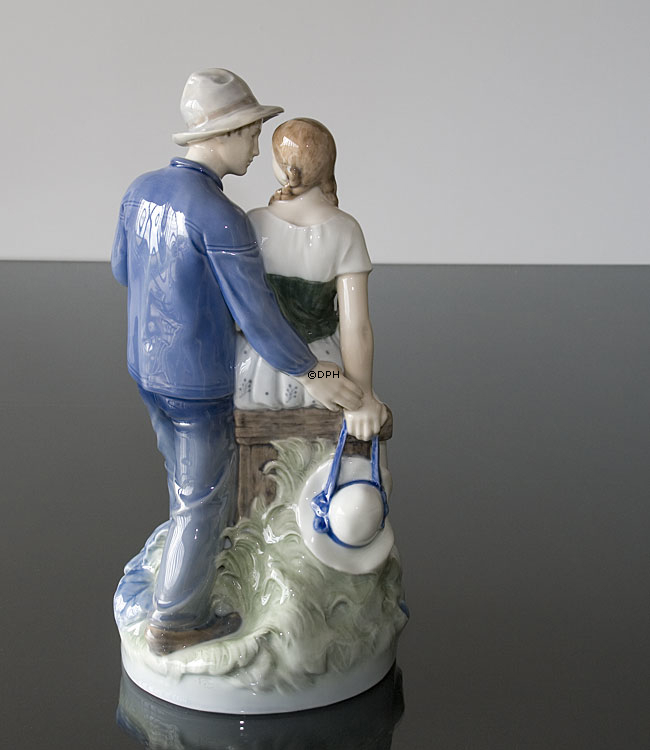 Henrik og Else, Mand og kvinde figur fra Royal Copenhagen nr. 3049