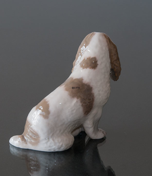 Cocker Spaniel, Royal Copenhagen hunde figur nr. 3116