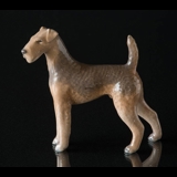 Airedale terrier, Royal Copenhagen dog figurine no. 3139