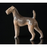 Airedale Terrier, Royal Copenhagen Hundefigur Nr. 3139