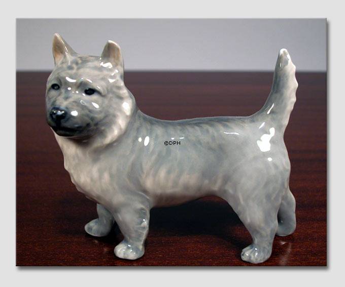 Terrier 10cm, Royal Copenhagen hundefigur nr. 3235