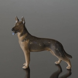 German Shepherd, Royal Copenhagen dog figurine no. 3261