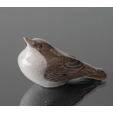 Starling Fledgling looking up, Royal Copenhagen bird figurine No. 3270