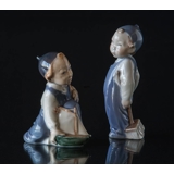 Boy with ship, the future explorer, Royal Copenhagen figurine no. 3272