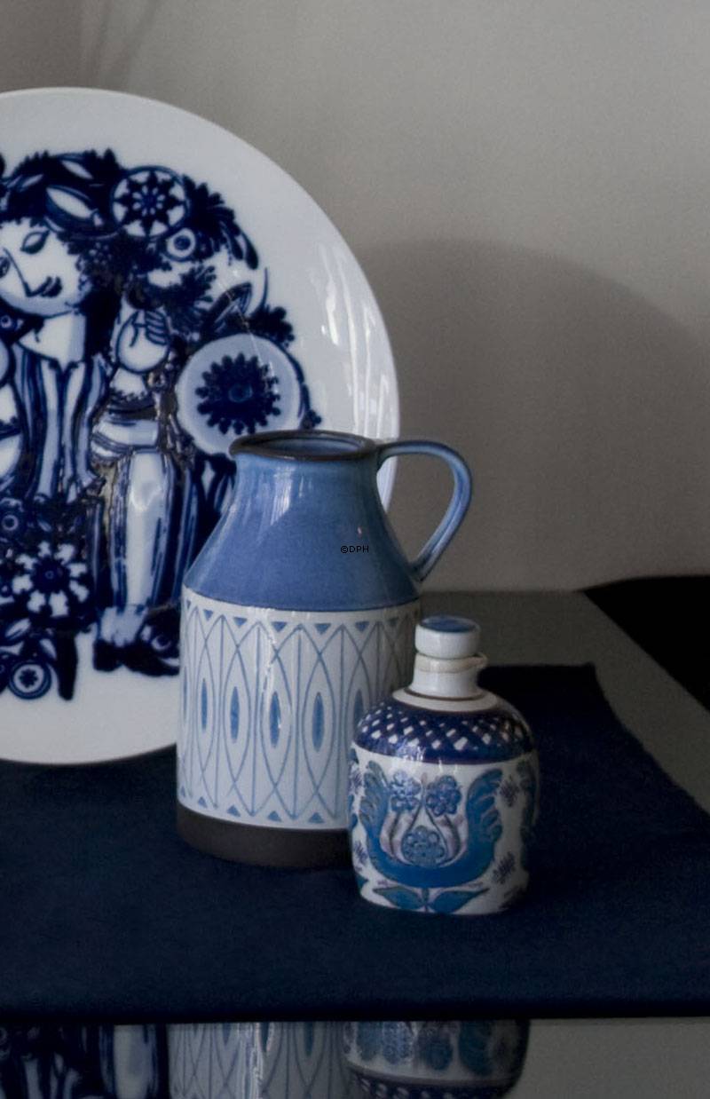 Fajance vase signeret AJ, Aluminia / Royal Copenhagen nr. 3276