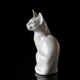 Siamese Cat looking to the side, Royal Copenhagen figurine no. 3281