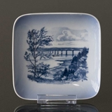 Bowl with motif from the opening of the Sallingsund Bridge in 1978, Royal Copenhagen No. 3388