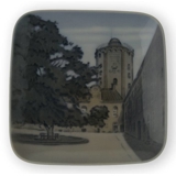 Bowl with the Round Tower in Copenhagen, Royal Copenhagen No. 3406