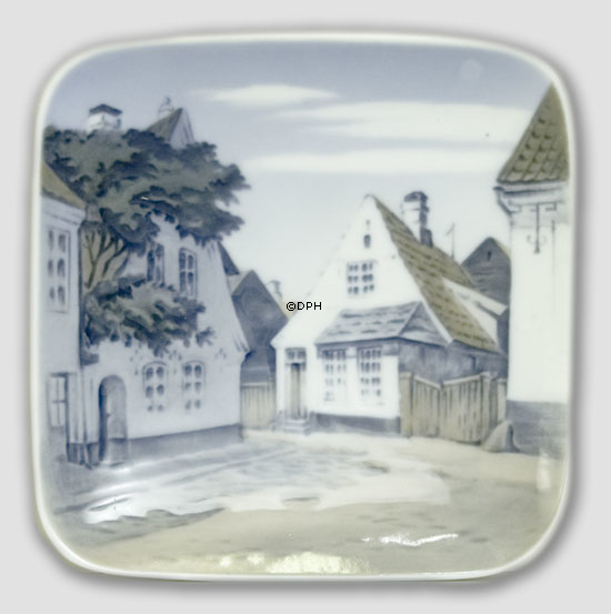 Skål med Vægterpladsen i Åbenrå, Royal Copenhagen nr. 3423