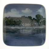 Bowl with motif from Kerteminde, Royal Copenhagen no. 3464