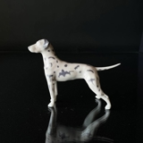 Dalmatiner, Royal Copenhagen hundefigur nr. 3501 (OBS. med fejl, hale limet på)