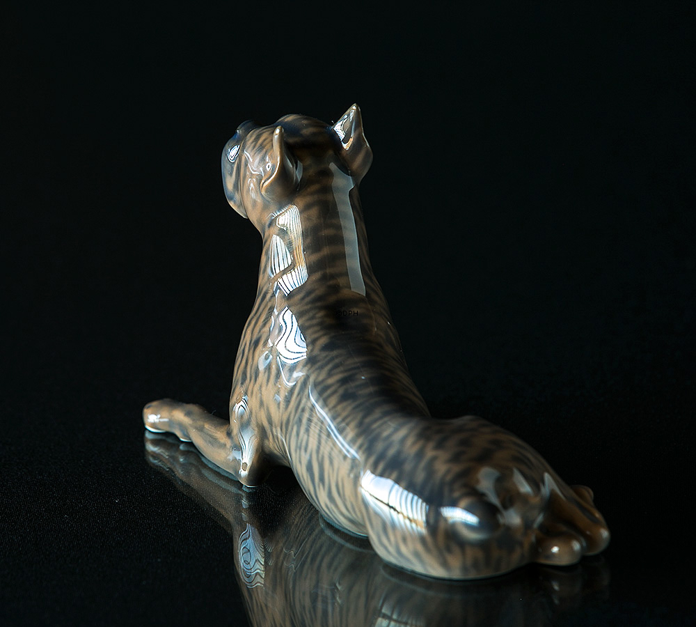Bokser, Royal Copenhagen hunde figur nr. 3635