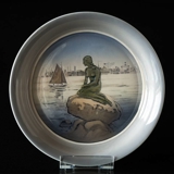 Bowl with the little mermaid, Royal Copenhagen no. 3643