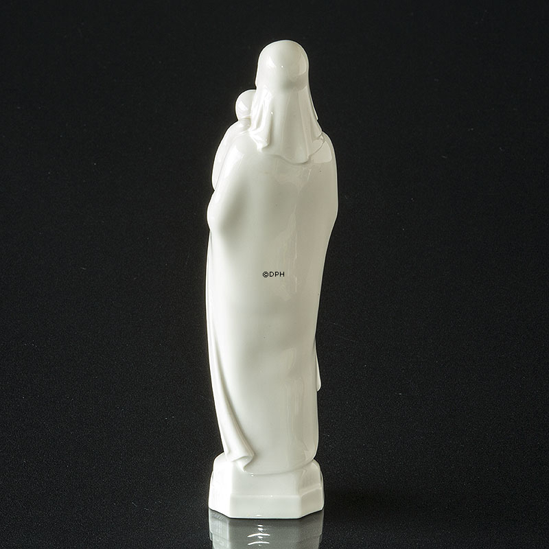 Madonna med barn, Royal Copenhagen Hvid/Blanc de Chine Nr 3658