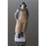 Fisherman looking to the sea longing for the catch, Royal Copenhagen figurine no. 3668