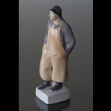 Fisherman looking to the sea longing for the catch, Royal Copenhagen figurine no. 3668