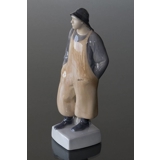 Fisherman looking to the sea longing for the catch, Royal Copenhagen figurine no. 3668