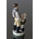 Mand med dreng, Royal Copenhagen overglasur figur nr. 4125