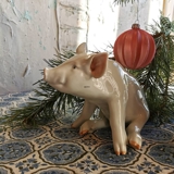 Pig, Royal Copenhagen figurine No. 414
