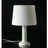 Hvid Royal Copenhagen bordlampe