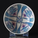 Faience bowl signed MJ, Royal Copenhagen No. 416-1619