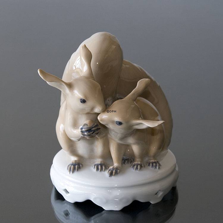 To Egern, Royal Copenhagen figur nr. 416