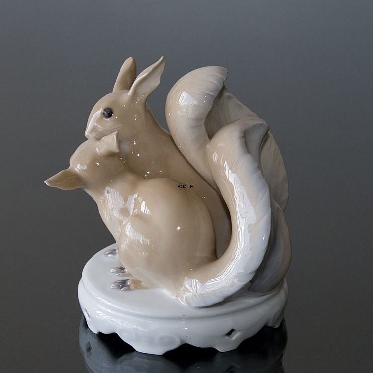 To Egern, Royal Copenhagen figur nr. 416