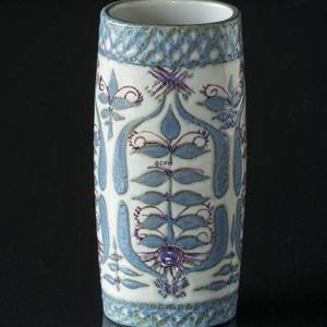 Fajance vase af Marianne Johanson, Royal Copenhagen nr. 412-2883 | Nr. R417-3115-F | DPH Trading