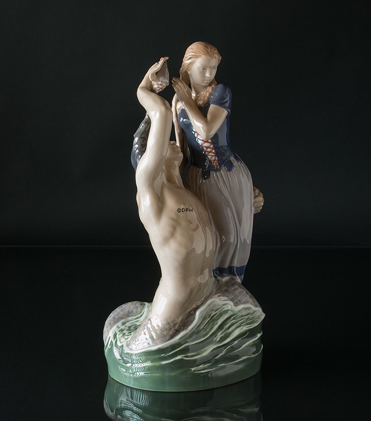 Agnete og Havmanden, Royal Copenhagen figur nr. 4187