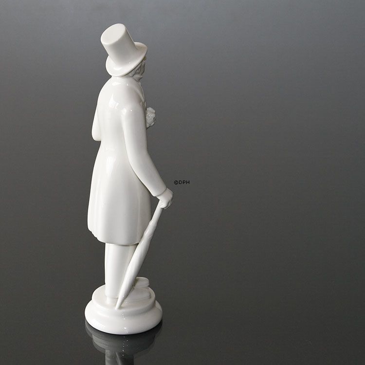 H. C. Andersen, Hvid Royal Copenhagen figur nr. 4216