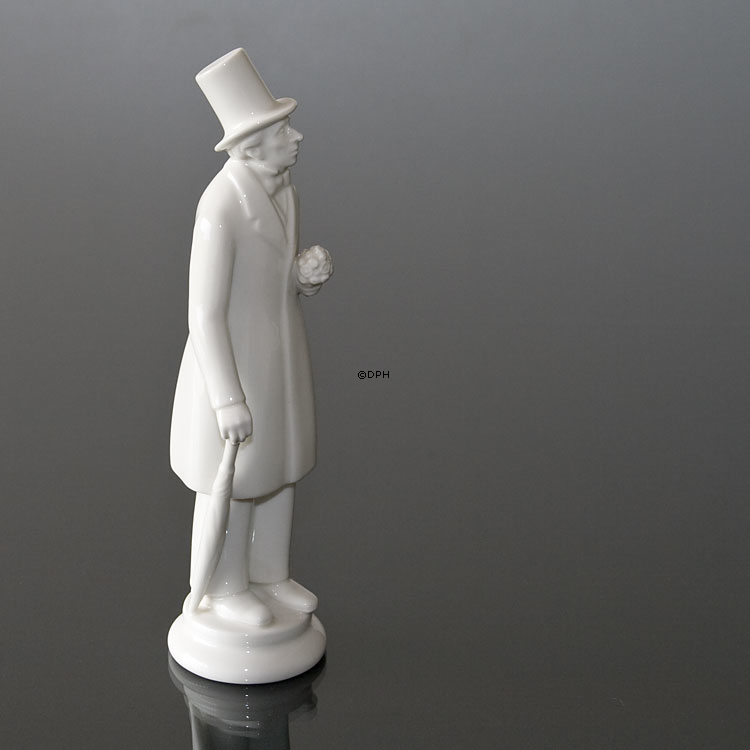 H. C. Andersen, Hvid Royal Copenhagen figur nr. 4216