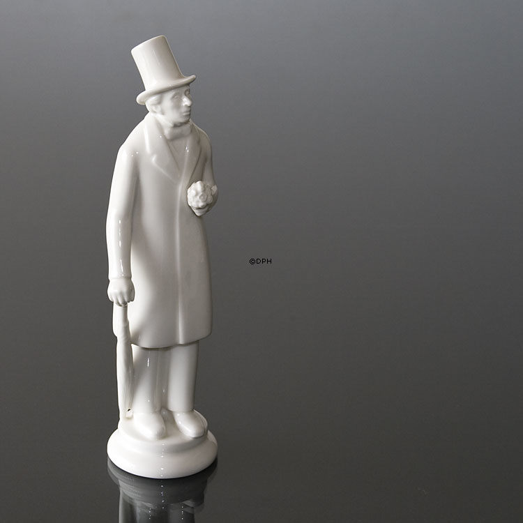 H. C. Andersen, Hvid Royal Copenhagen figur nr. 4216