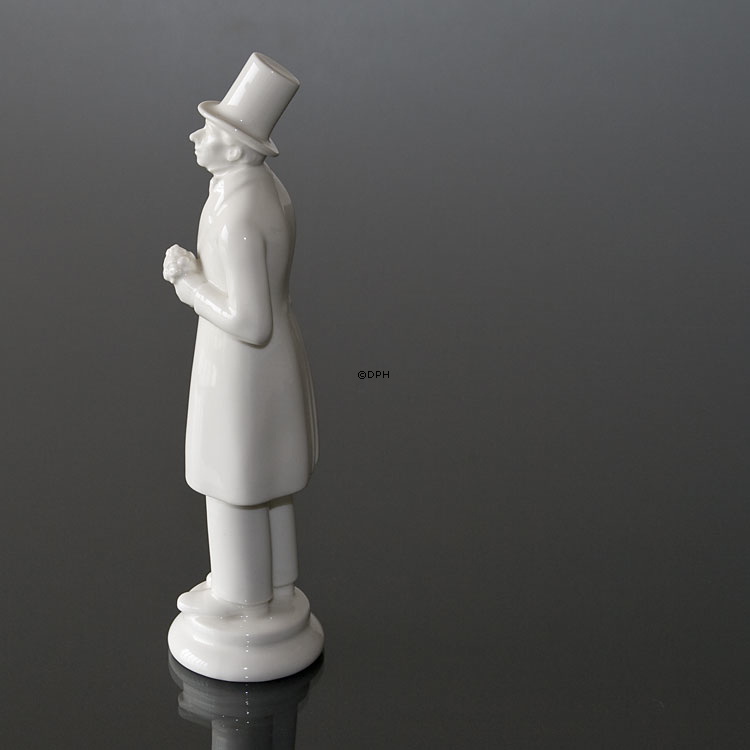 H. C. Andersen, Hvid Royal Copenhagen figur nr. 4216