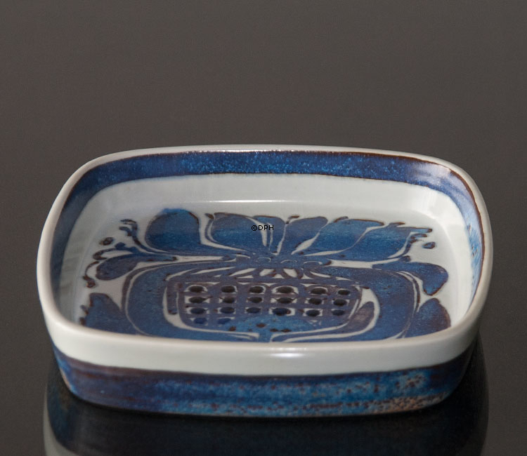 Fajance skål med blå dekoration, Royal Copenhagen nr. 429-2883