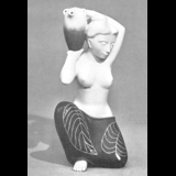 Woman with water jug, Royal Copenhagen figurine no. 4359
