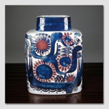 Fajance vase signeret BJ, Royal Copenhagen nr. 436-3121