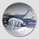 Bowl with Greenlandic Polar Bear Motif, Royal Copenhagen No. 4366