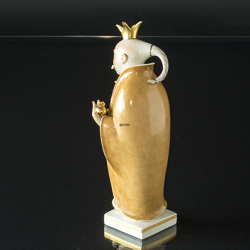 Kejseren og Nattergalen, Royal Copenhagen figur nr. 4382/4367 - Overglasur