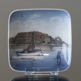 Bowl with Soenderborg castle, Royal Copenhagen No. 4379