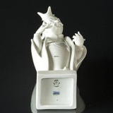 The Emperor and the Nightingale, Royal Copenhagen figure no. 4382 - Blanc de Chine/white