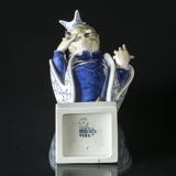 The Emperor and the Nightingale, Royal Copenhagen figure no. 4382 - Blue